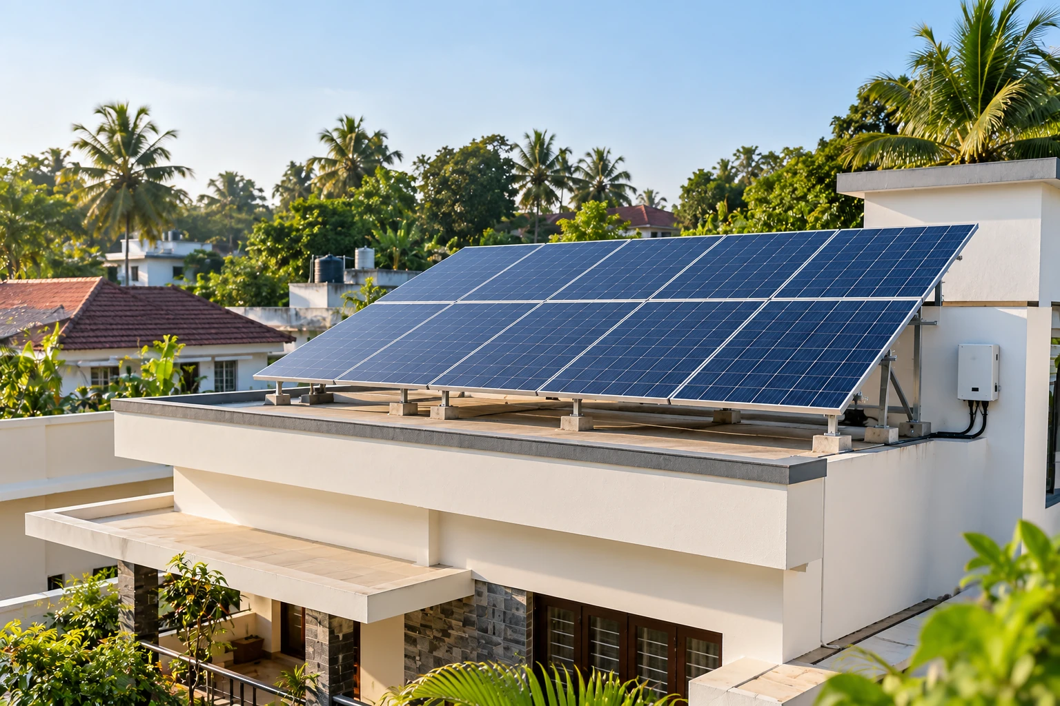 Solar Panels for Homes in Kerala: Solar Panel Installation for Modern Homes