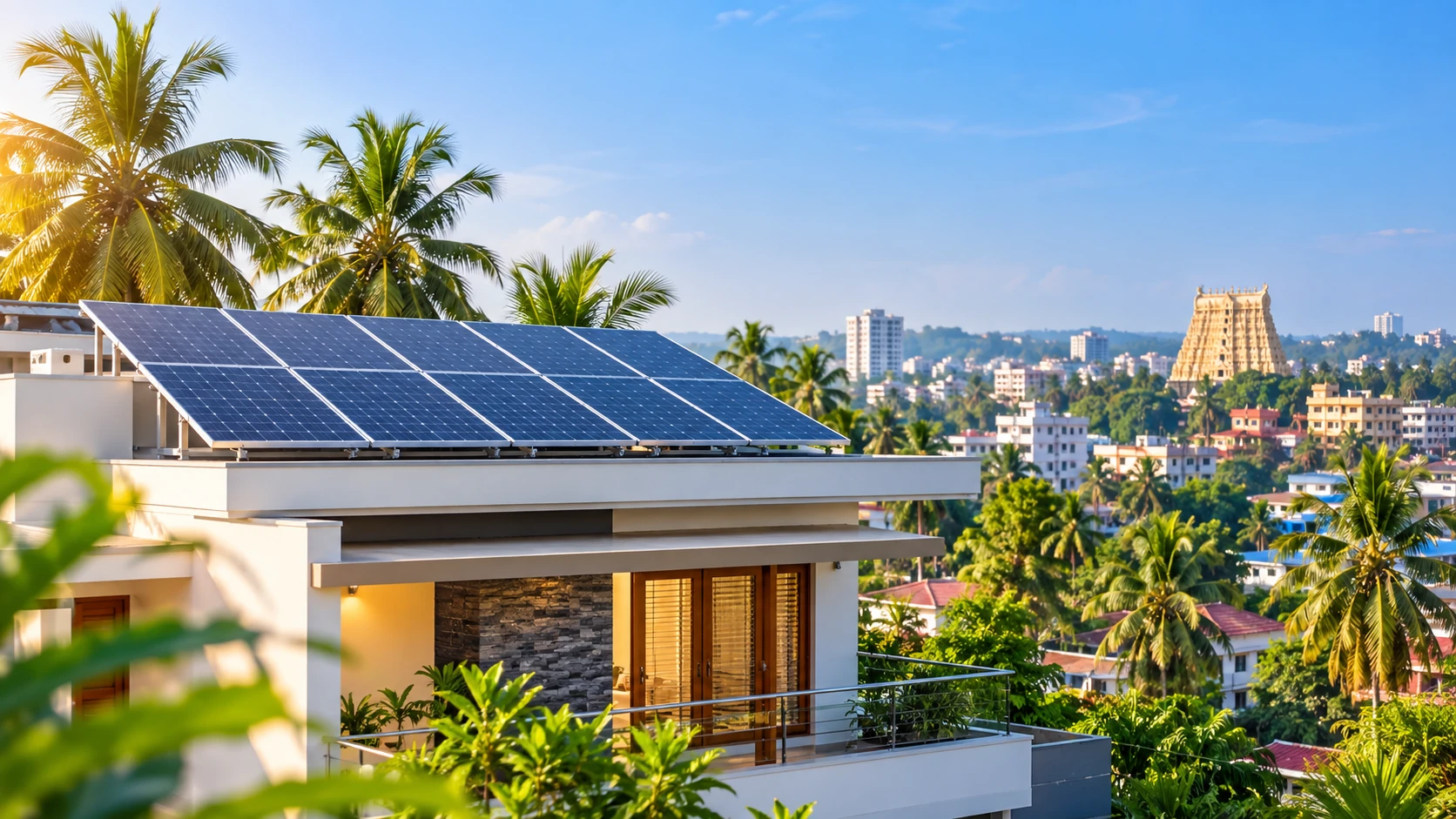 Solar Panels for Homes in Trivandrum: Powering Homes with Clean Energy